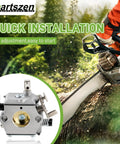 Carburetor Tune Up Kit For Stihl 028 028AV 028 Super Chainsaw With Tillotson HU40 WT16B Replacement DIY Friendly close up