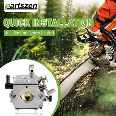 Carburetor Tune Up Kit For Stihl 028 028AV 028 Super Chainsaw With Tillotson HU40 WT16B Replacement DIY Friendly close up
