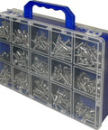 1120 Piece Screw Kit With Phillips Pan Tapping And Phillips Oval Tapping Screws In A Wide Range Of Sizes for DIY Projects