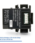 WhisperGreen Select Humidity Sensor Condensation Control Module For Bathroom Vent Fans And Exhaust Systems, model FV-CSVK1