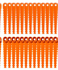Replacement Blades For Ryobi 3 In 1 Fixed String Trimmer Head AC053N1FH, 30 Pcs Nylon PA6 Double Sided Serrated Blades