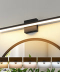 Brushed Nickel 24 Inch Dimmable LED Vanity Light Bar For Bathroom 24W Warm White 3000K Modern Bath Lighting Wall Mount Mirror Cool Sleek And Bright Lights