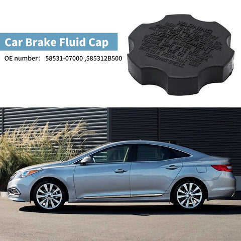 Brake Master Cylinder Reservoir Cap Drop In Replacement For Kia Optima 2011 2018 And Hyundai 2012 2017 Car Brake Fluid Cap