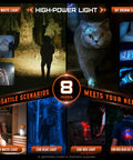 Ultra Compact UV Flashlight 365nm With LED Power EDC Must Have Magnetic Rechargeable Blacklight in various scenarios