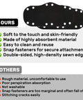 10 Pack Cotton Hard Hat Sweatbands 10 Inch By 5.5 Inch Liner Washable Reusable Inner Bands With 8 Snap Fasteners Black For All Day Comfort