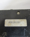 QOB1201021 20 Amp 120 240V Miniature Circuit Breaker Molded Case, close-up view, black casing with label visible