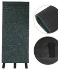 Heavy Duty Black Sound Dampening Foam Panels for AC Compressor, featuring peel and stick backing for easy installation.