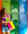 Colorful lockers with 2 Pack Aluminum Padlocks With 3 Keys Alike Seven Eighths Inch 43mm Small Locks For School Gym
