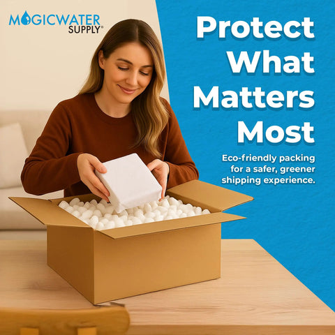 Eco Friendly Packing Peanuts For Shipping 1 Cu Ft Bio Tubes Recycled Compostable And Biodegradable Void Filler Dust Free Cushioning For Packaging Non Styrofoam Abrasion Resistant Shipping Protection