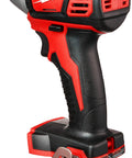 18V 1/4 Inch Hex Impact Driver With 1500 In Lbs Torque, LED Lighting, Textured Rubber Grip, Compact Design, Battery Not Included