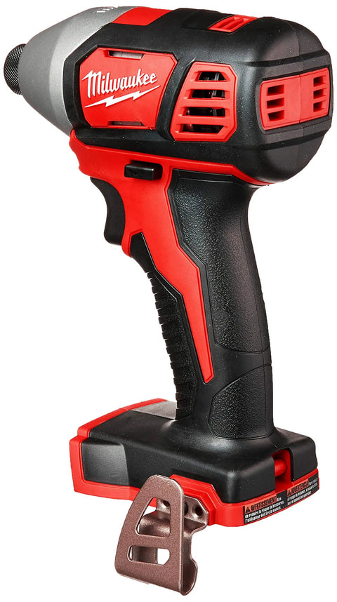 18V 1/4 Inch Hex Impact Driver With 1500 In Lbs Torque, LED Lighting, Textured Rubber Grip, Compact Design, Battery Not Included