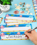 36 Piece Sea Animal Desk Name Plates Set For Classrooms Back To School Decor Kid Friendly Ocean Name Tags Three By Ten Inches