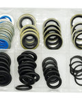 100Pcs 12 Types Metal And Rubber Drain Plug Gasket Set With 12 Sizes For Cars And Trucks Universal Oil Pan Drain Kit