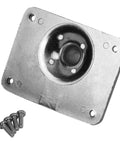 Heavy Duty Cast Aluminum Electronic Drum Module Mount With Four Hole Universal Fit Screws Included And Seven Eighths Inch Post