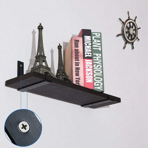 Heavy Duty Steel Shelf Brackets 8 Pack Built To Last 6 Inch Shelf Bracket Supports Tough As Nails Cold Rolled Steel in use