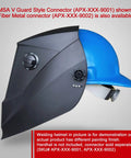 Auto Darkening Welding Helmet With 4/5-13 Shade Range And Large 3.86x2.50 Viewing Window Solar Powered ANSI Z87.1 Compliant