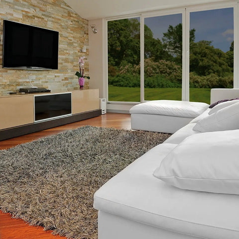 Interior with Heat Control Platinum Window Film for DIY Install Energy Saving Sun Blocking Tint That Slashes Heat Blocks 99 Percent UV