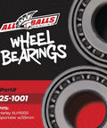 Harley Wheel Bearing Seal Kit Replacement 25-1001 with visible ball bearings and branding, fits Harley XLH1000 Sportster.