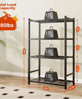 Multi Tier Metal Storage Shelves With Heavy Duty 120 Lbs Per Shelf Leveling Feet Tough As Nails Garage Kitchen Pantry Closet