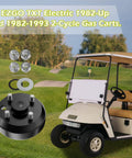 OEM Style Brake Drum Hub Assembly For EZGO TXT Golf Carts Includes All Mounting Bolts, compatible with electric and gas models.