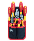 7 Piece Insulated Industrial Pliers And Screwdriver Set With Pro Grade Torque Handles in carrying case