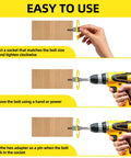 Steps for Easy Use of 26 Piece Bolt And Screw Extractor Set With Hex Adapters And HSS Drill Bits Heavy Duty Easy Out Kit