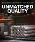 Stack of hot dip galvanized seven eighths inch threaded rods in a manufacturing setting, highlighting quality and craftsmanship.