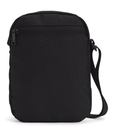 Front view of Jester Crossbody Bag Dope Everyday Carry Sling With Water-Repellent Fabric, Multiple Carry Options, Adjustable Strap in black.