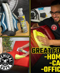 Lightning Fast Carpet And Upholstery Stain Extractor 16 Oz Heavy Duty Spot Killer on shoes and car upholstery cleaning.