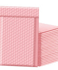 6X10 Inch Light Pink Bubble Mailers 25 Pack Self Seal Padded Poly Mail Bags For Small Business Chic Opaque Matte Shipping Envelopes Great For Ecommerce Shipments
