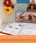 Beginner Crochet Bag Kit Complete Starter Set With Yarn, Hooks, Tools And Step By Step Video Tutorials for DIY Tote Bag Crafting