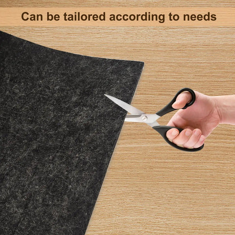 32x84 Inch Garage Floor Mat For Cars And Motorcycles, 3mm Thick Non Slip Oil Absorbent Floor Protector cut with scissors