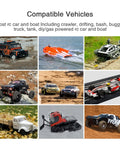 Various RC cars and boats compatible with X6FG Built-In Gyro 6-Channel 2.4GHz RC Receiver For Dumborc X6 X4 X6PM-350 Transmitter.