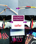 Heavy Duty Wire Heat Shrink Tubing Kit With 300W Mini Heat Gun, 328 Pieces 2:1 Shrink Tubing For Wires And Cables, Ideal For Electrical Repairs