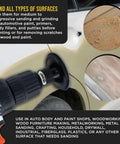 Two Inch Grinding Discs Set With Roll Lock Quick Change Adapter And Backing Pad, sanding car body surface