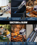 Cordless Car Vacuum Cleaner With 22000 Pa High Power Suction 4 In 1 Multi Function Handheld Vacuum Blower Duster And Pump used in various tasks
