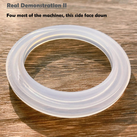 51mm Silicone Gasket Ring For Coffee Machines Replacement Group Head Seal For Dolim GEVI MR Coffee And Similar 51mm Brewers