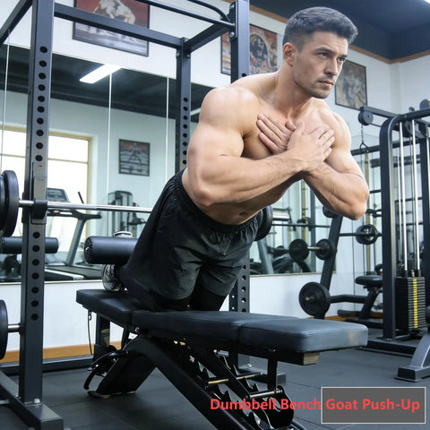 Man using Nordic Leg Roller for Rack Mounted Pro Grade Home Gym, Bulgarian Split Squat Accessory and Nordic Hamstring Curl Attachment