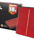 Long Life 18,000 Mile Replacement Engine Air Filter For 2016-2019 Subaru H4 1.6L 2.0L 2.4L Engines In Ascent Crosstrek Forester Impreza XV Built Tough High Performance Filtration, shown with packaging