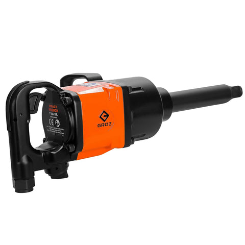 Heavy Duty Air Impact Wrench One Inch Drive Aluminum Housing 1860 Ft Lbs Torque 4000 Rpm Three Speed Control D Handle Grip Pneumatic Tool Straight Firepower Built Like A Tank For Serious Shop Jobs And Mechanic Grind