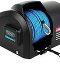 Electric Anchor Winch For Boats 25 Lb Capacity With Easy One Touch Raising And Lowering 12V DC All Steel Gear Motor