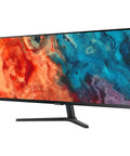 ViewFinity S50GC 34 Inch Ultrawide QHD Monitor With 100Hz Refresh, 5ms, HDR10, AMD FreeSync, 21x9 UltraWQHD, black, side view