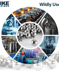 Rock Solid 3-3/4 Inch 304 Stainless Steel Bearing Ball in various industrial applications and components.
