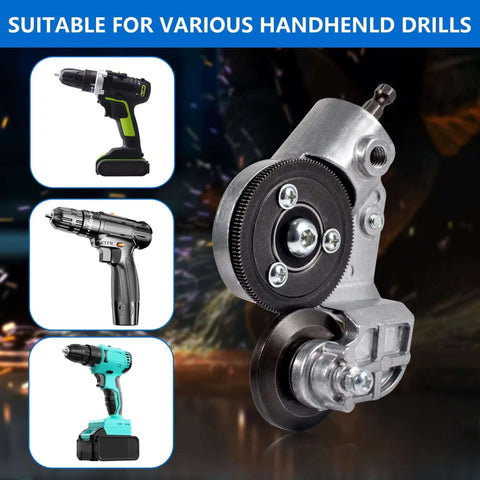 Electric Drill Plate Cutter Attachment for metal cutting versatile shears compatible with various handheld drills