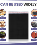 Black Poly Bubble Mailers 14.50x20 Inch Self Seal Large Padded Envelopes Air Cushioned Mailers with usage examples
