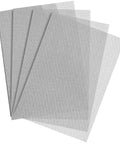 Five sheets of Sturdy Stainless Steel Wire Mesh Sheet 20 Mesh With 1mm Openings And 0.4mm Wire Diameter 21x30 Cm Rodent Proof Screen