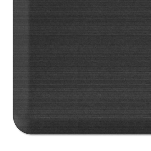 Ergo Foam Cushioned Anti Fatigue Standing Kitchen Floor Mat With Slip Resistant Bottom Waterproof And Stain Resistant Surface Non Slip Comfort For Kitchen And Desk 20 By 32 Inch Grasscloth Charcoal
