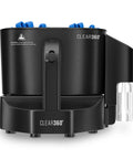 Electric Countertop Glassware Polisher Straight Up Makes Cleaning Your Favorite Tumblers A Total Game Changer Ditch The Soap And Paper Towels With This Portable Home Bar Essential That Delivers Flawless Shine Daily - black polisher with blue scrubbers.