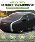 All Weather Car Cover For Lexus RX SUV With Zipper And Reflective Strips Waterproof UV Protection Fits RX330 RX350 RX400H RX450H