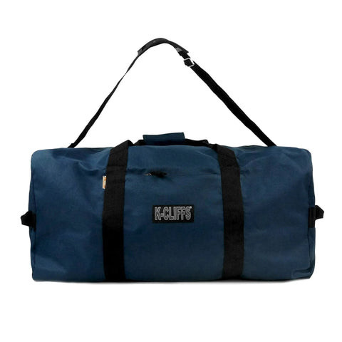 Beast Heavy Duty Cargo Duffel 170L Large Sport Gear Bag in navy blue with handles, shown on white background.